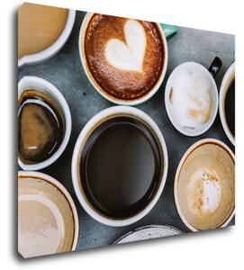 Impresi Obraz Druhy kávy - 90 x 70 cm
