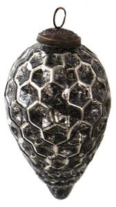 Vánoční cetka černá 7*12 cm – 7x12 cm