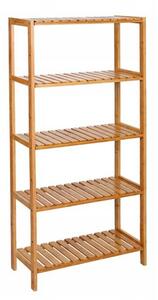 Regál Songmics 60 cm x 130 cm x 26 cm, dub přírodní
