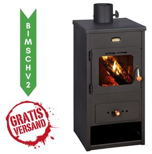 Krbová kamna na dřevo Prity, model K1 Optima, výkon 9,5 kW
