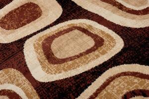 Makro Abra Kusový koberec CHEAP D314A hnědý Rozměr: 80x150 cm