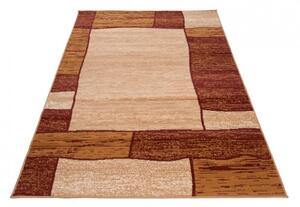 Makro Abra Kusový koberec CHEAP F454B hnědý Rozměr: 160x210 cm