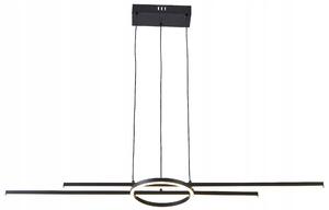 LED závěsné svítidlo moderní černé do obýváku jídelny 100 cm 4000K Reality