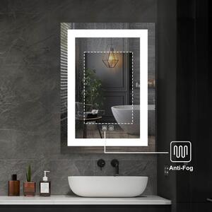 Zrcadlo nástěnné Ireda obdélníkové 60 x 80 mm