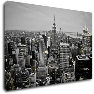Impresi Obraz Osvětlený New York - 90 x 60 cm