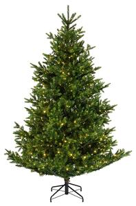 Umělý vánoční stromeček Nordmann 210 cm s 900 LED světly - 201 - 230 cm - Zelené stromky - 131 do 160cm