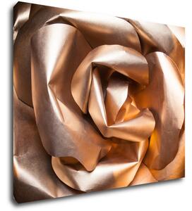 Impresi Obraz Abstrakt zlatá růže - 90 x 70 cm
