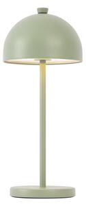 Stolní lampa zelená vč. LED IP54 Dobíjecí s nabíjecí stanicí - Squirrel