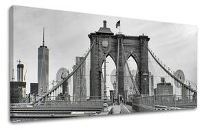 Obraz na stěnu Panorama MĚSTO / NEW YORK - 30x60 cm