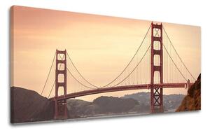 Obraz na stěnu Panorama MĚSTO / SAN FRANCISCO - 30x60 cm