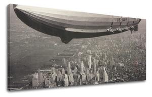 Obraz na stěnu Panorama MĚSTO / NEW YORK - 30x60 cm