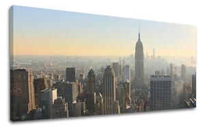 Obraz na stěnu Panorama MĚSTO / NEW YORK - 30x60 cm