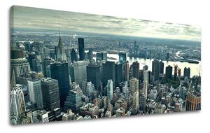 Obraz na stěnu Panorama MĚSTO / NEW YORK - 30x60 cm
