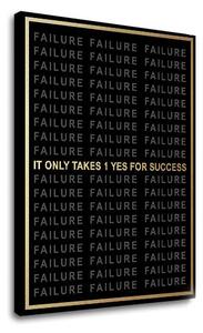 Motivační obraz na stěnu o úspěchu_002 - 20x30 cm