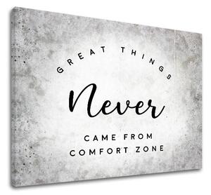 Motivační obraz na stěnu Skvělé věci - 20x30 cm