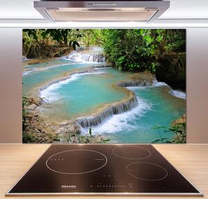 Panel do kuchyně Vodopád v lese pksh-60896180
