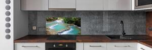 Panel do kuchyně Vodopád v lese pksh-60896180