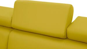 Žlutá rozkládací sedací souprava MATRIX