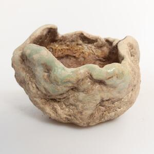 E-bonsai Keramická Skořápka 8 x 7 x 5,5 cm zelená