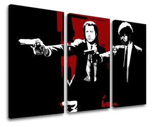 Tištěný obraz POP Art Pulp Fiction 3 díly pulp5 - 60x40 cm
