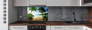 Panel do kuchyně Palmy na pláži pksh-61252283