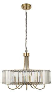 Endon 119610 - Lustr na řetězu VISCONTI 5xE14/6W/230V mosaz
