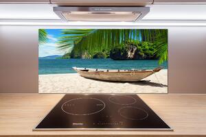 Panel do kuchyně Loď na pláži pksh-61294021