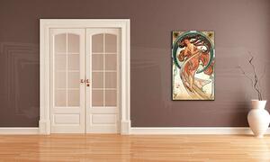 Obraz na plátně TANEC - Alfons Mucha REP090 - Alfons Mucha REP090 - 80x50 cm