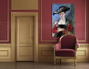 Obraz na plátně LE CHAPEAU DE PAILLE - Peter Paul Rubens REP180 - Peter Paul Rubens REP180 - 50x30 cm
