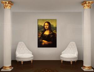Obraz na plátně MONA LISA - Leonardo Da Vinci REP177 - Leonardo Da Vinci REP177 - 50x30 cm
