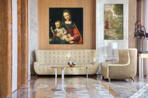 Reprodukce obrazu na plátně - Leonardo da Vinci REP271 - Leonardo da Vinci REP271 - 120x110 cm