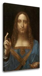 Obraz na plátně Leonardo da Vinci - Salvator Mundi - Salvator Mundi - 40x60 cm