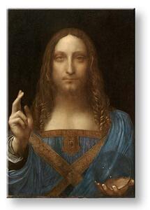 Obraz na plátně Leonardo da Vinci - Salvator Mundi - Salvator Mundi - 40x60 cm