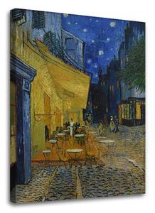 Obraz na plátně Vincent van Gogh - Terasa kavárny v noci - Café Terrace at Night - 50x60 cm