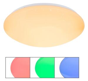 Globo 48363-24RGB - LED RGB Stm stropní svítidlo ATREJU 24W/230V pr. 41 cm+DO