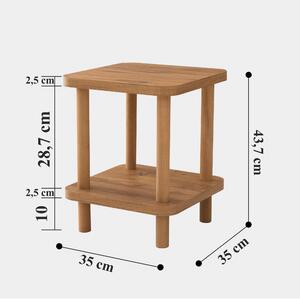 Přístavný stolek JUNO borovice