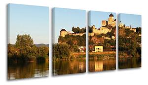 Obraz na stěnu 4 díly SLOVENSKO - 80x40 cm