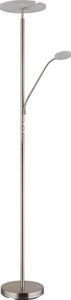 Globo 59093N - LED Stm Stojací lampa STANFORD 28W/230V + 5W 3000K lesklý chrom