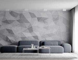 Fototapeta Bílé a šedé pozadí, Geometrické 3D fototapety, Populární fototapety, u97336 - Tapeko.co.cz