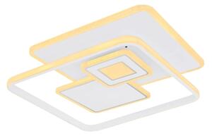 Globo 48441-50SH - LED Stm stropní svítidlo RODERICK 50W/230V 50,3x50,3 cm+DO