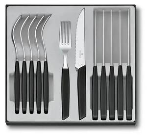 Victorinox - Sada příborů SWISS MODERN 12 ks černá