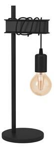 Eglo 43714 - Stolní lampa TOWNSHEND 1xE27/10W/230V černá