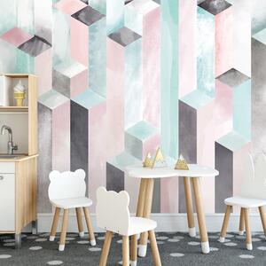 Tapeta pastelové sloupy