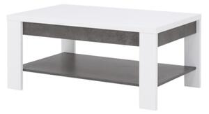 Konferenční stolek bílo-šedý