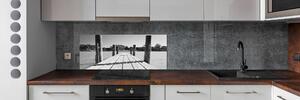 Panel do kuchyně Dřevěné molo pksh-62200965