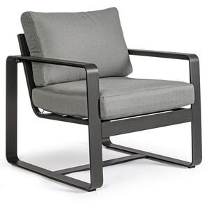 Bizzotto designová zahradní křesla Merrigan Charcoal