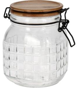 Skleněná dóza s víkem, 1100 ml