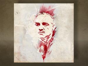 Obraz na stěnu Kmotr Marlon Brando - AQUArt / Tom Loris 006AA1 - AQUArt / Tom Loris 006AA1 - 40x40 cm
