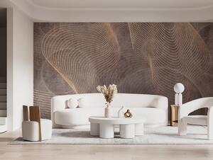 Fototapeta Elegantní linie na texturovaném pozadí, Designové fototapety na zeď, Populární fototapety, u97469 - Tapeko.co.cz