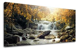 Obraz na stěnu PANORAMA VODOPÁDY - 30x60 cm